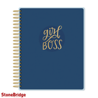 12 Month Planner - Girl Boss    from The Rock Space