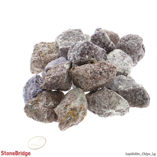 Lepidolite Chips - Large    from The Rock Space