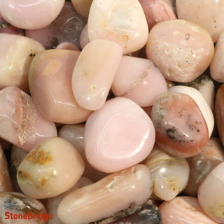 Opal Pink Tumbled Stones    from The Rock Space