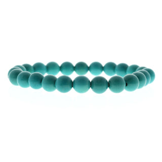 Turquoise Round Bracelet - 8mm    from The Rock Space