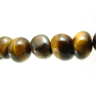 Tiger Eye Type #1- Nugget Strand 15" Long    from The Rock Space