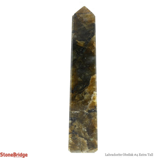 Labradorite Obelisk #4 Extra Tall - 90g to 149.9g    from The Rock Space