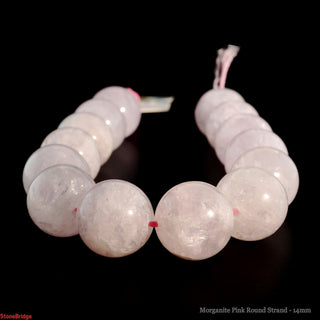 Pink Morganite Bead Strand