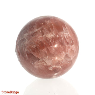 Calcite Rose Sphere - Medium #2 - 2 3/4"    from The Rock Space