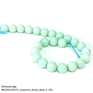 Amazonite - Round Strand 7" - 8mm    from The Rock Space