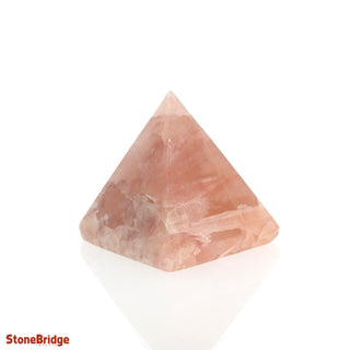 Calcite Rose Pyramid MD4    from The Rock Space