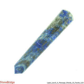 Lapis Lazuli A Pointed Massage Wand - Large #2 - 3 1/2" to 4 1/2"    from The Rock Space