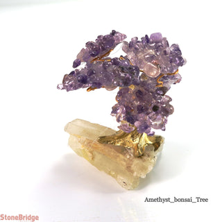 Amethyst Chips Bonsai Tree Small 3"    from The Rock Space