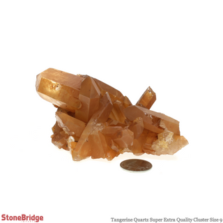 Tangerine Quartz SE Cluster #9    from The Rock Space