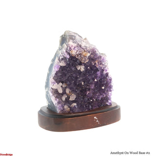 Amethyst On Wood Base #2    from The Rock Space