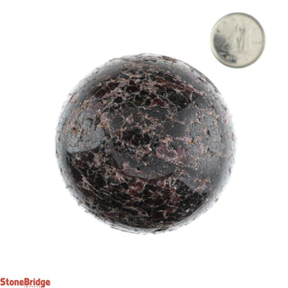 Garnet Sphere - Small #2 - 2 1/4" from The Rock Space