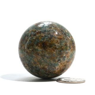 Amazonite Feldspar Sphere - Extra Small #4 - 2"    from The Rock Space