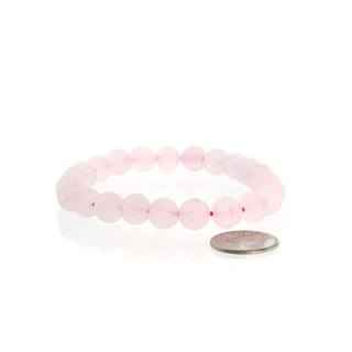 Rose Quartz Bead Bracelet