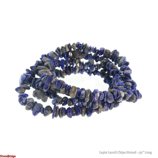 Lapis Lazuli Chip Strands - 5mm to 8mm    from The Rock Space