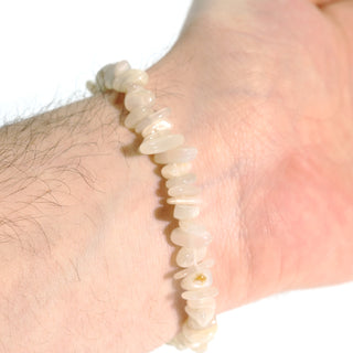 Moonstone Bead Bracelet    from The Rock Space