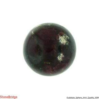 Eudialyte Sphere - Extra Small #1 - 1 1/2"    from The Rock Space