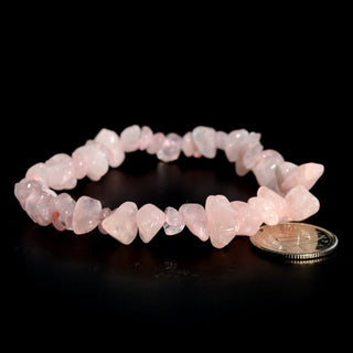 Rose Quartz Bead Bracelet