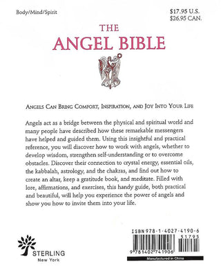 The Angel Bible: The Definitive Guide to Angel Wisdom    from Stonebridge Imports