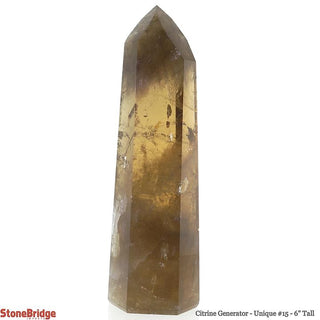 Citrine Generator - Unique #15 - 6" Tall    from The Rock Space