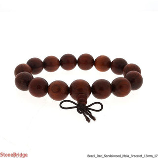 Mala Bracelet "Red Sandalwood" #17    from The Rock Space