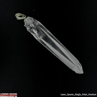 Laser Quartz Point Pendants