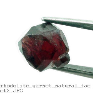 Red Facet Rough Natural Prismatic Gem Garnet - 1/4" to 3/8". Packs of 20g    from The Rock Space