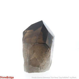 Smoky Quartz Cut Base, Polished Point Tower #3 Short    from The Rock Space