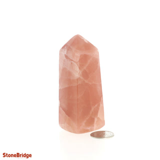 Calcite Rose Obelisk #5 Tall    from The Rock Space