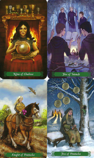 The Green Witch Tarot - DECK    from The Rock Space