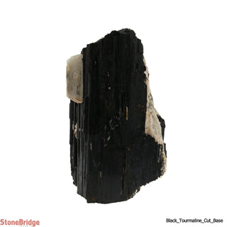 Black Tourmaline Cut Base Tower #4    from The Rock Space