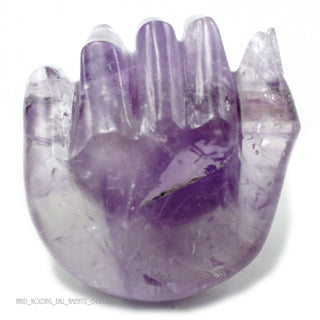 Amethyst Carving Hand & Sphere U#2    from The Rock Space