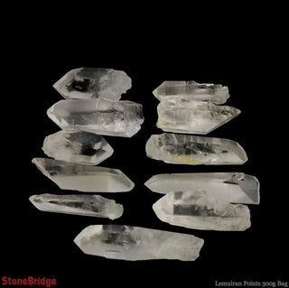 Lemurian Quartz Points - 300g Bag from The Rock Space