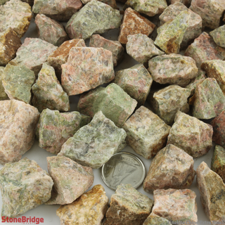Unakite Chips - Extra Small    from Stonebridge Imports