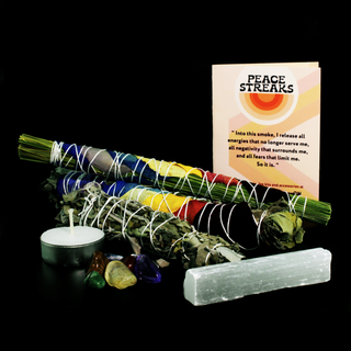 Peace Streaks - Chakra Kit - Local, Organic    from The Rock Space