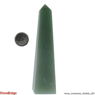 Green Aventurine Obelisk 4XT    from The Rock Space