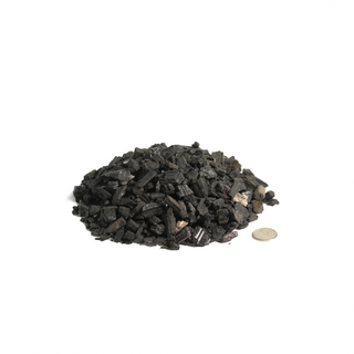 Black Tourmaline Crushed Chips - Extra Coarse    from The Rock Space