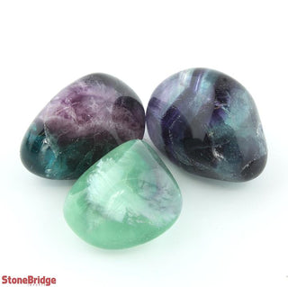 Fluorite Green & Purple Tumbled Stones    from The Rock Space