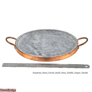 Soapstone Pizza Cooking Plate - Small    from The Rock Space