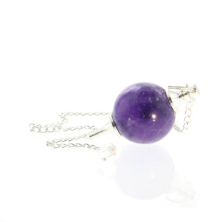 Amethyst Ball and Point Pendulum - 3 Pack from The Rock Space