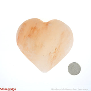 Himalayan Salt Massage Bar - Heart    from The Rock Space