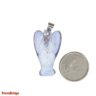 Lavender Aura Angel Pendant from The Rock Space