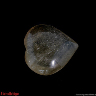 Smoky Quartz Heart #1L - 3 Pack - 1" from The Rock Space
