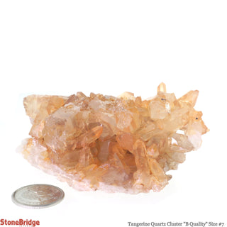 Tangerine Quartz Cluster #7    from The Rock Space