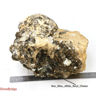 Albite Crystal Specimen U#8 - 11"    from Stonebridge Imports