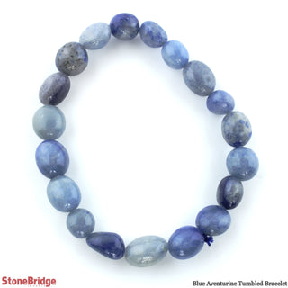 Blue Aventurine Tumbled Bracelets from The Rock Space