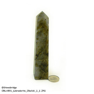 Labradorite Obelisk #1 - 3" to 4 1/2"    from The Rock Space