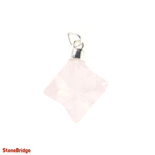 Rose Quartz Merkaba Pendant    from The Rock Space