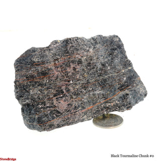 Black Tourmaline Chunk #0 - 2" to 4"    from The Rock Space