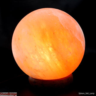 Himalayan Salt Lamp Sphere    from The Rock Space