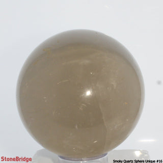 Smoky Quartz Sphere U#16 - 4 1/2"    from The Rock Space